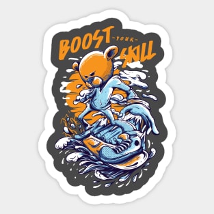 Boost Your Skill Sticker